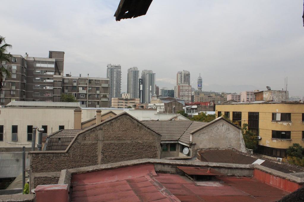 Hostal Barrio Brasil Santiago Dış mekan fotoğraf